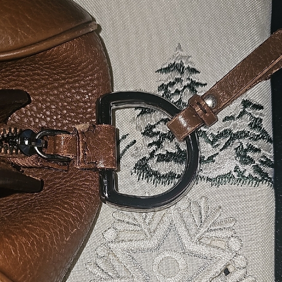 Dolce & Gabbana Brown and Leopard Print Shoulder Bag - Picture 5 of 7